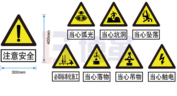 注意類安全警示標(biāo)識牌