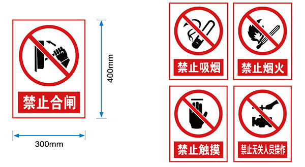 配電房禁止類標(biāo)識牌