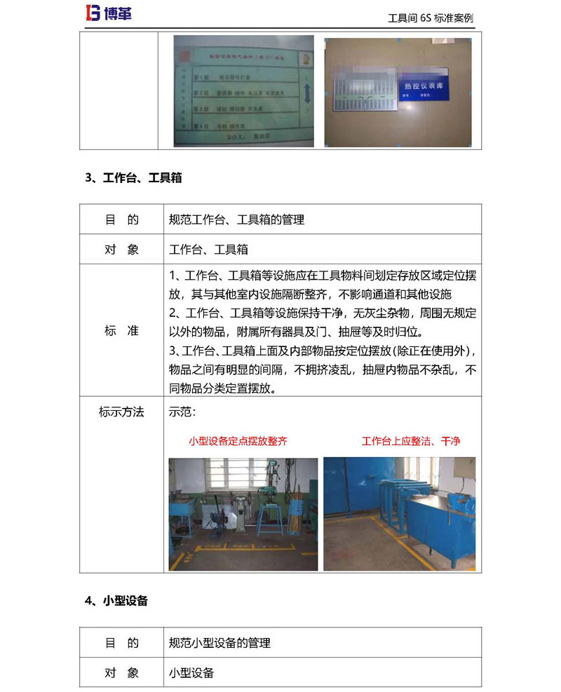 工具箱、工具臺6S改善