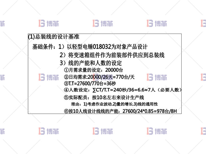 電動工具精益改善案例 基礎產(chǎn)品選定